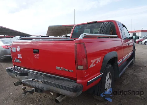 1995 GMC Sierra K1500 из США, поврежденный, VIN 2GTEK19K0S1512357